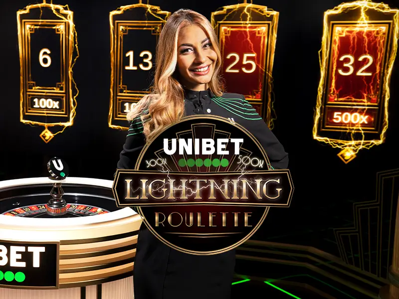 Unibet Lightning Roulette W88
